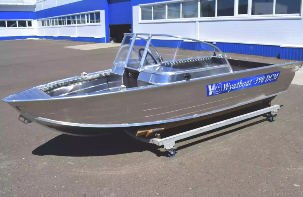 Алюминиевая лодка Wyatboat-390 DCM в Иваново