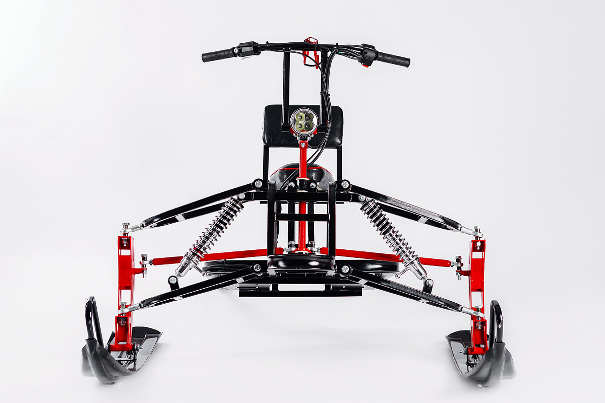 Лыжный модуль IKUDZO с подогревом ручек пластиковые лыжи в Иваново