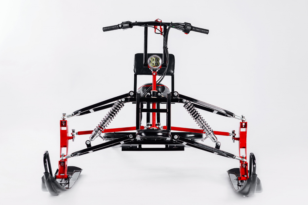 Лыжный модуль IKUDZO с подогревом ручек пластиковые лыжи в Иваново