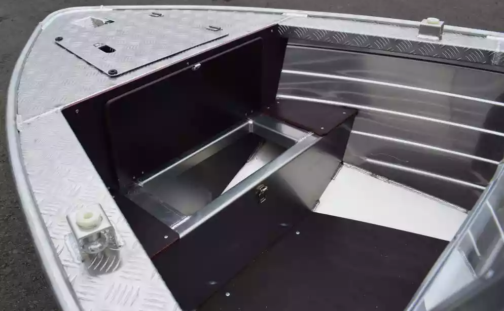 Алюминиевая лодка Wyatboat-390 DCM Увеличенный борт в Иваново