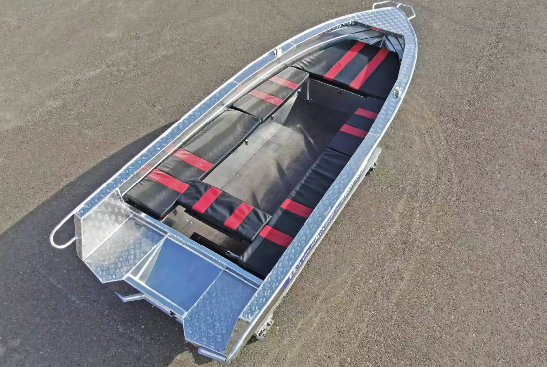 Алюминиевая лодка Wyatboat-390РМ увеличенный борт в Иваново