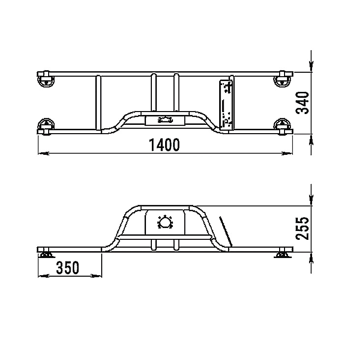 Стойка рулевая с бортовым креплением малая в Иваново