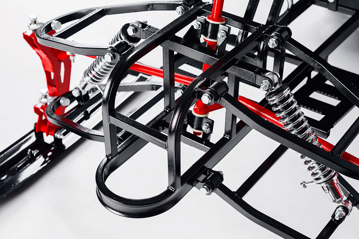 Лыжный модуль IKUDZO с подогревом ручек пластиковые лыжи в Иваново