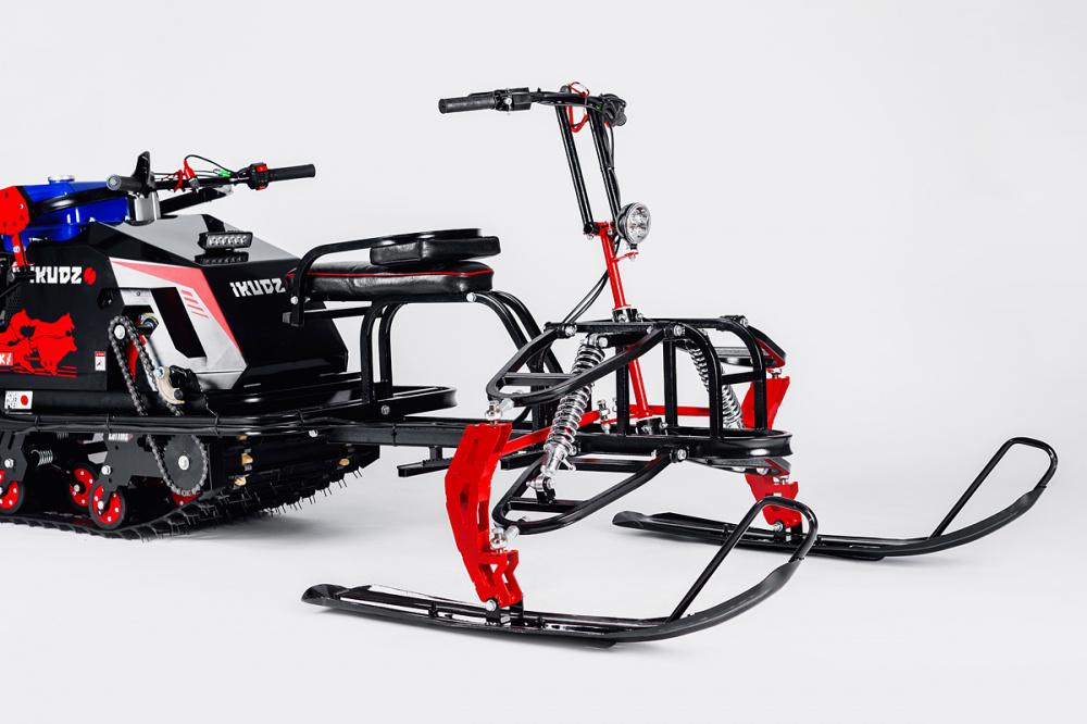 Лыжный модуль IKUDZO с подогревом ручек металлические лыжи в Иваново