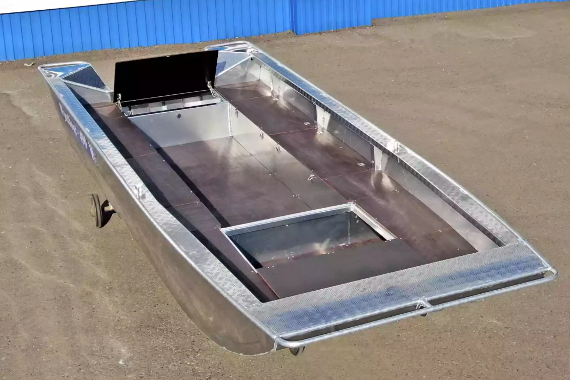 Алюминиевая лодка Wyatboat-490 Jonboat в Иваново
