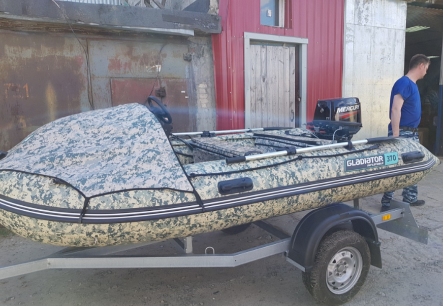 НАДУВНАЯ ЛОДКА GLADIATOR C370AL в Иваново