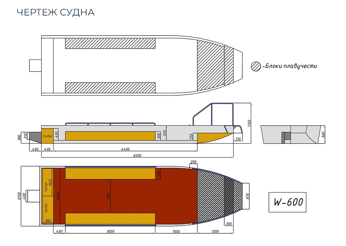 Алюминиевая лодка Wyatboat-600 в Иваново