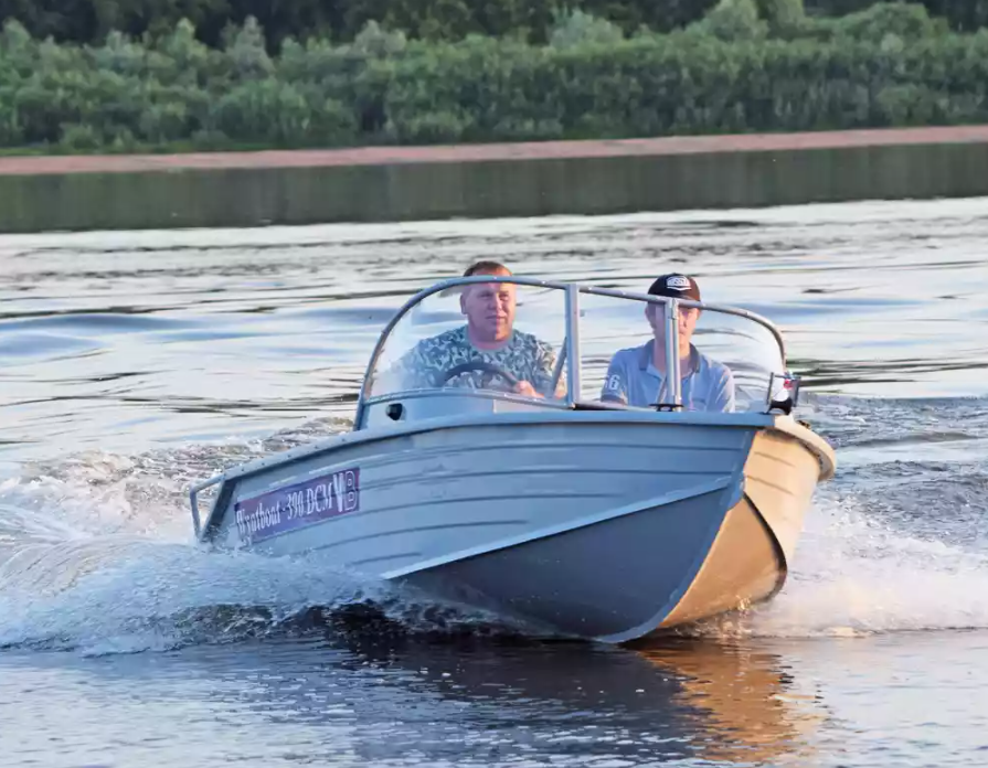 Алюминиевая лодка Wyatboat-390 DCM в Иваново