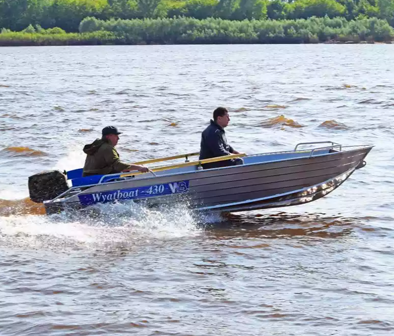 Алюминиевая лодка  Wyatboat-430М в Иваново