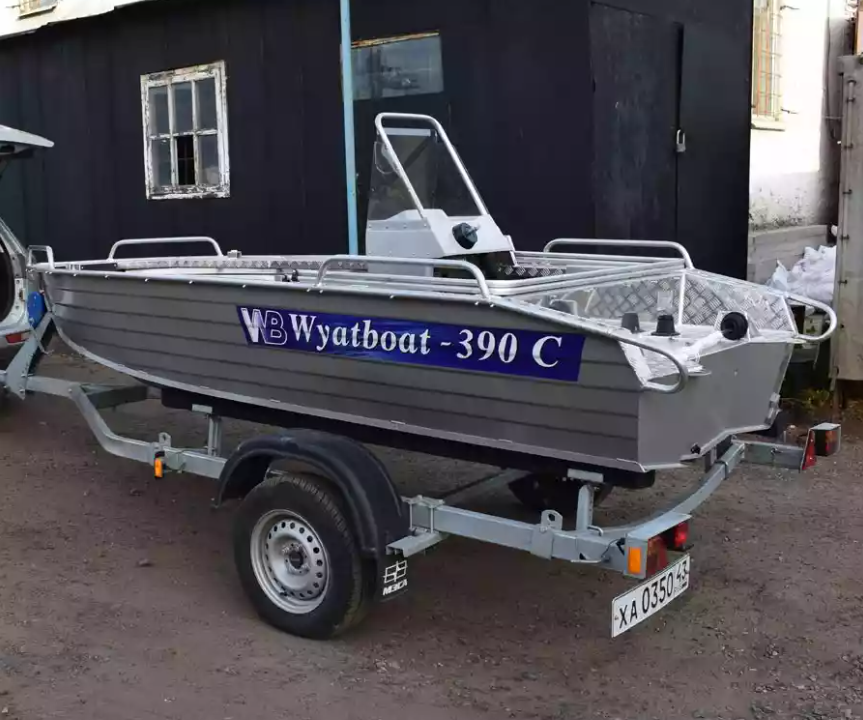 Алюминиевая лодка Wyatboat-390 C в Иваново