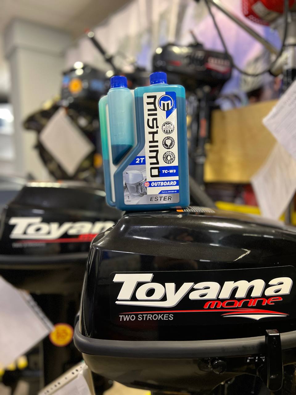 Масло MISHIMO 2T OUTBOARD (ESTER) полусинтетика 1 л в Иваново