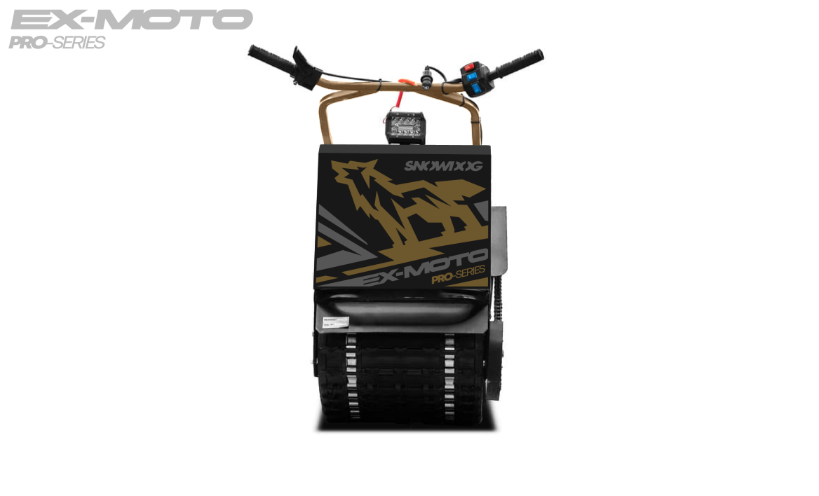 Мотобуксировщик EX-MOTO SNOWDOG S380 8л.с. в Иваново