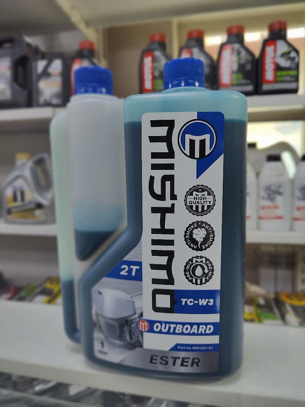 Масло MISHIMO 2T OUTBOARD (ESTER) полусинтетика 1 л в Иваново