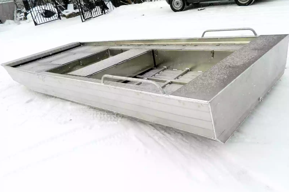 Алюминиевая лодка Wyatboat-390 Jonboat в Иваново