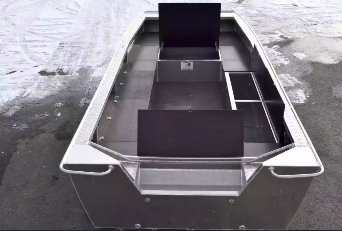 Алюминиевая лодка Wyatboat-490 Jonboat в Иваново