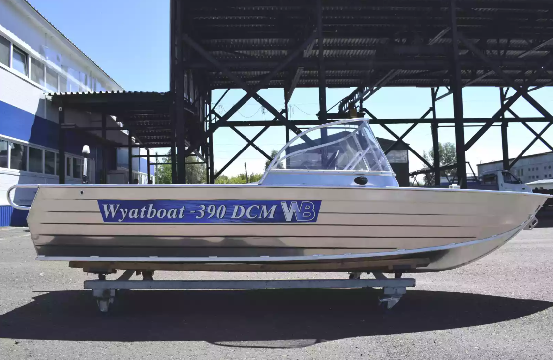 Алюминиевая лодка Wyatboat-390 DCM в Иваново