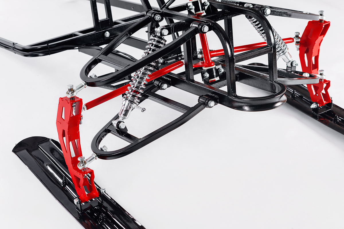 Лыжный модуль IKUDZO с подогревом ручек пластиковые лыжи в Иваново