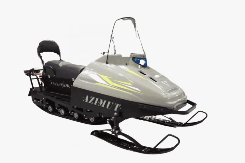 Миниснегоход Бурлак Азимут 20 л.с. , эл.запуск, реверс, тормоз гидравл, капот серый в Иваново