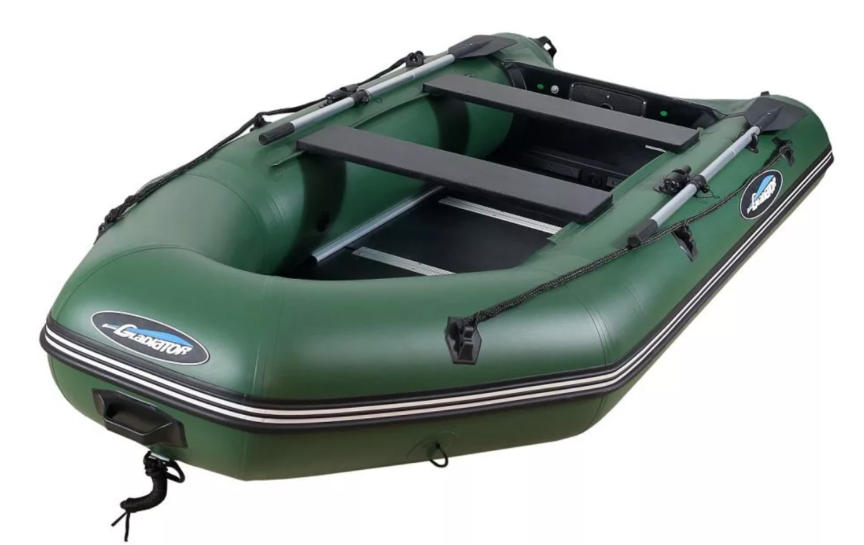 МОТОРНО-ГРЕБНАЯ ЛОДКА ПВХ GLADIATOR A 280 ТК С ФАНЕРНЫМ ДНОМ в Иваново