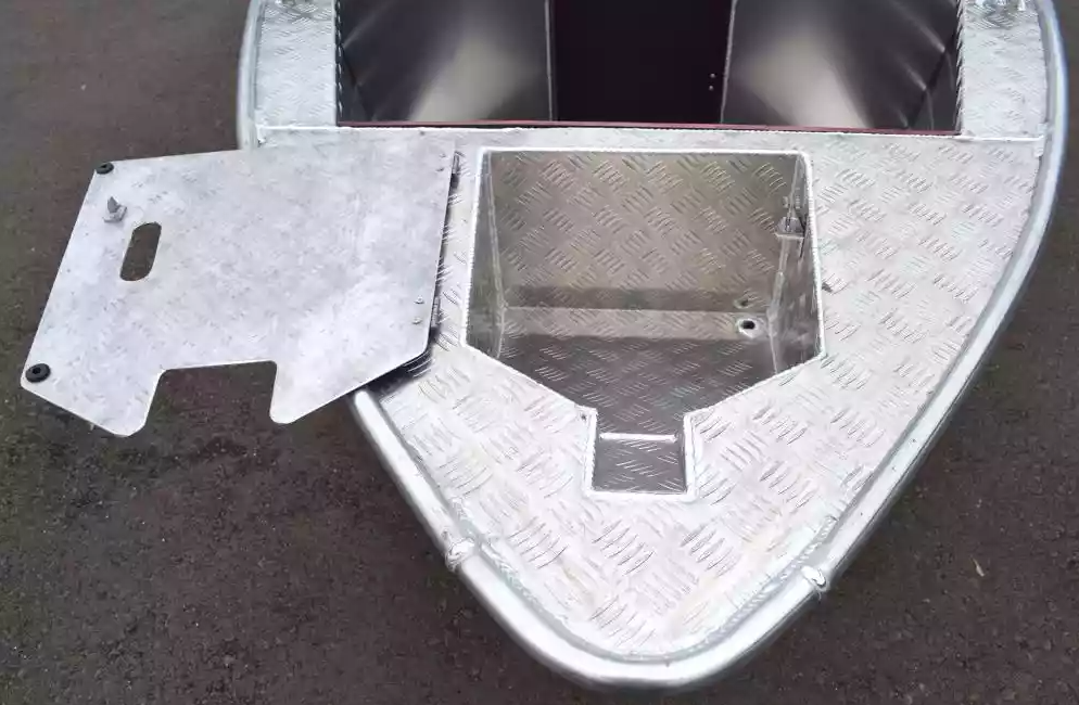 Алюминиевая лодка Wyatboat-390 DCM Увеличенный борт в Иваново