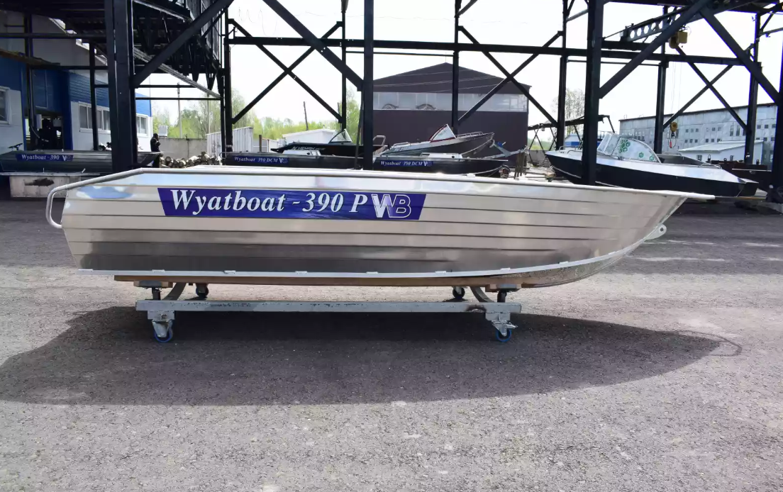 Алюминиевая лодка Wyatboat-390Р Увеличенный борт в Иваново