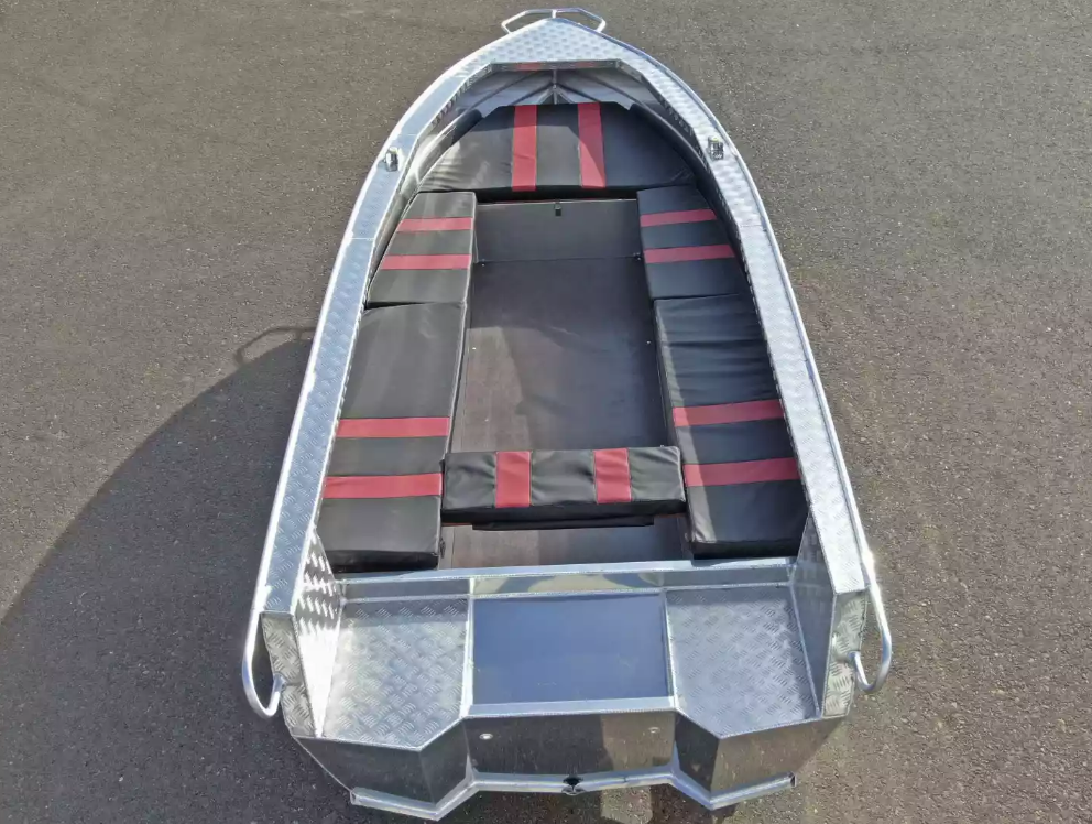 Алюминиевая лодка Wyatboat-390РМ увеличенный борт в Иваново