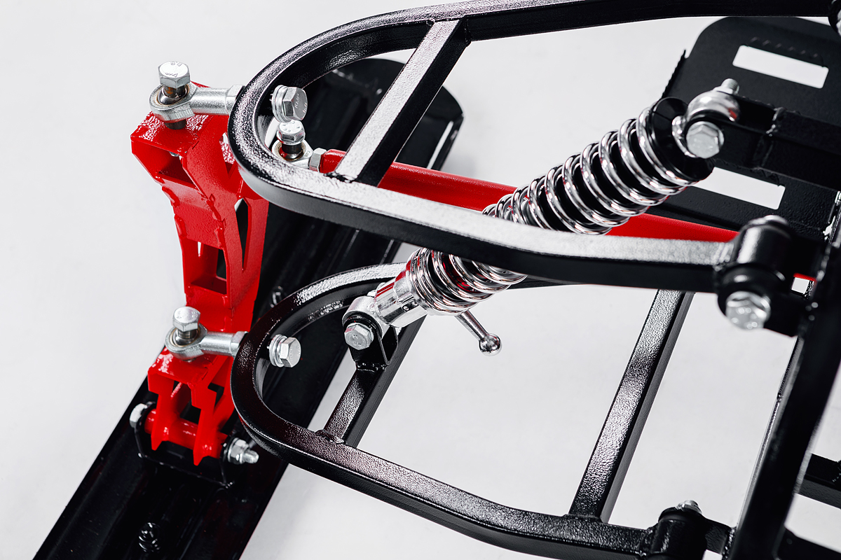 Лыжный модуль IKUDZO с подогревом ручек пластиковые лыжи в Иваново