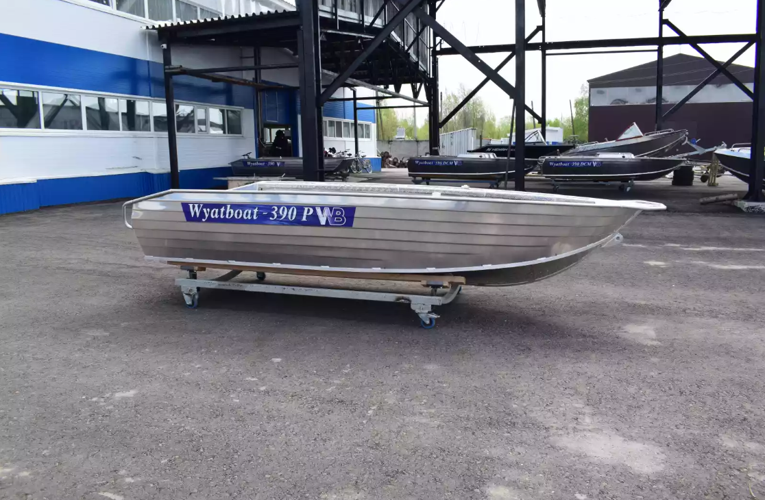 Алюминиевая лодка Wyatboat-390Р Увеличенный борт в Иваново