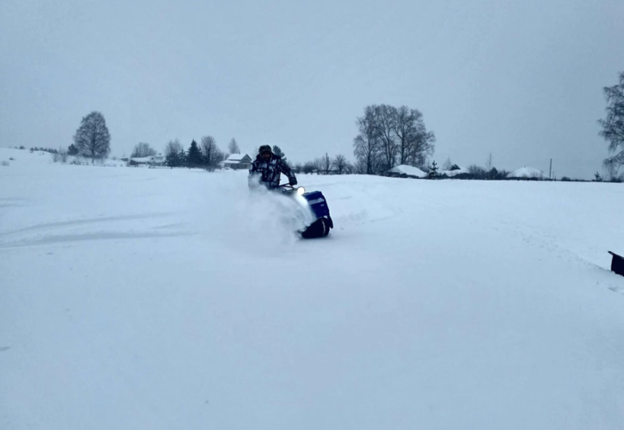 Мотобуксировщик Альбатрос-XLV 9 мини, тележки, 1250 мм в Иваново