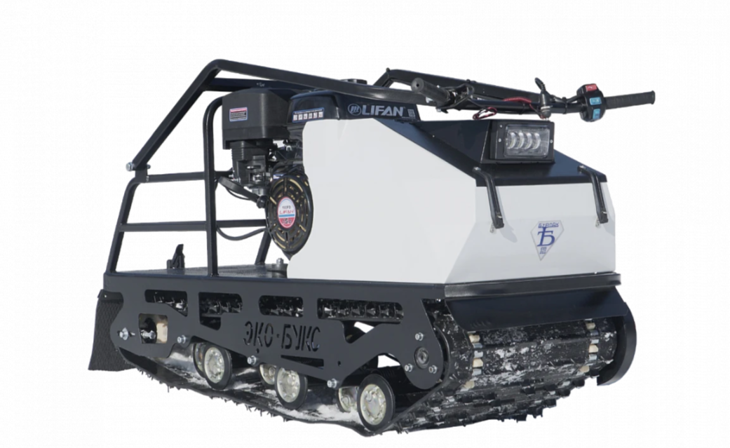 Мотобуксировщик ЭКО-букс V.2 15 л.с. (катковая подвеска, передний привод, длина 1450 мм) в Иваново