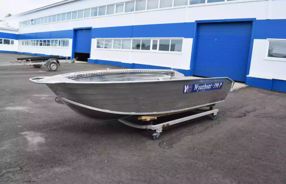 Алюминиевая лодка Wyatboat-390Р Увеличенный борт в Иваново
