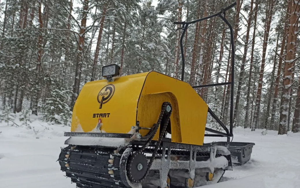 Мотобуксировщик РЫБАК СТАРТ Lifan 15 л.с. (металлический капот) в Иваново