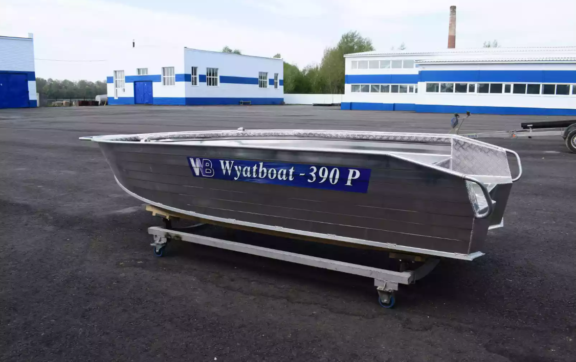 Алюминиевая лодка Wyatboat-390Р Увеличенный борт в Иваново
