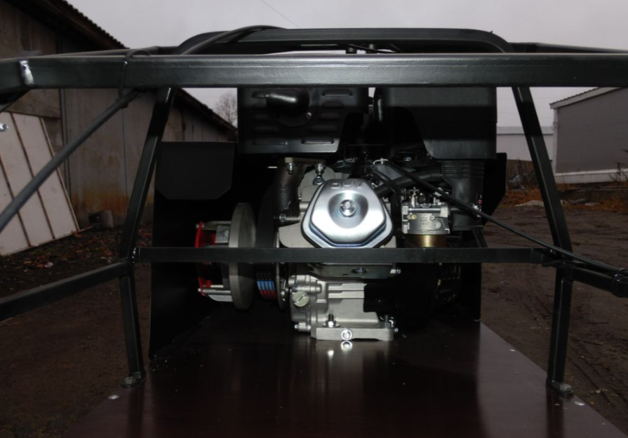 Мотобуксировщик AhtaR Зима 9 л/с с вариатором в Иваново