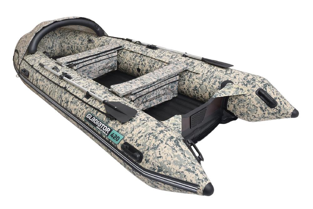 НАДУВНАЯ ЛОДКА GLADIATOR E450PRO в Иваново