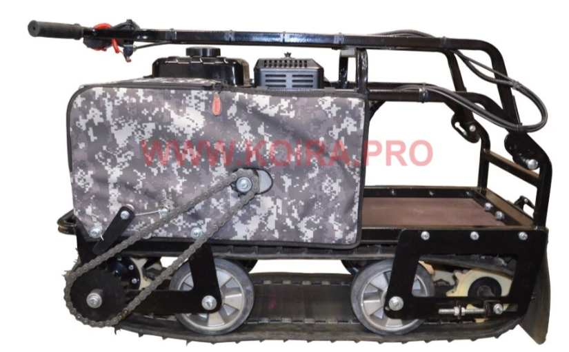 Мини мотобуксировщик КОЙРА "Вжик" (107 см) 7 л/с с ручным стартером в Иваново