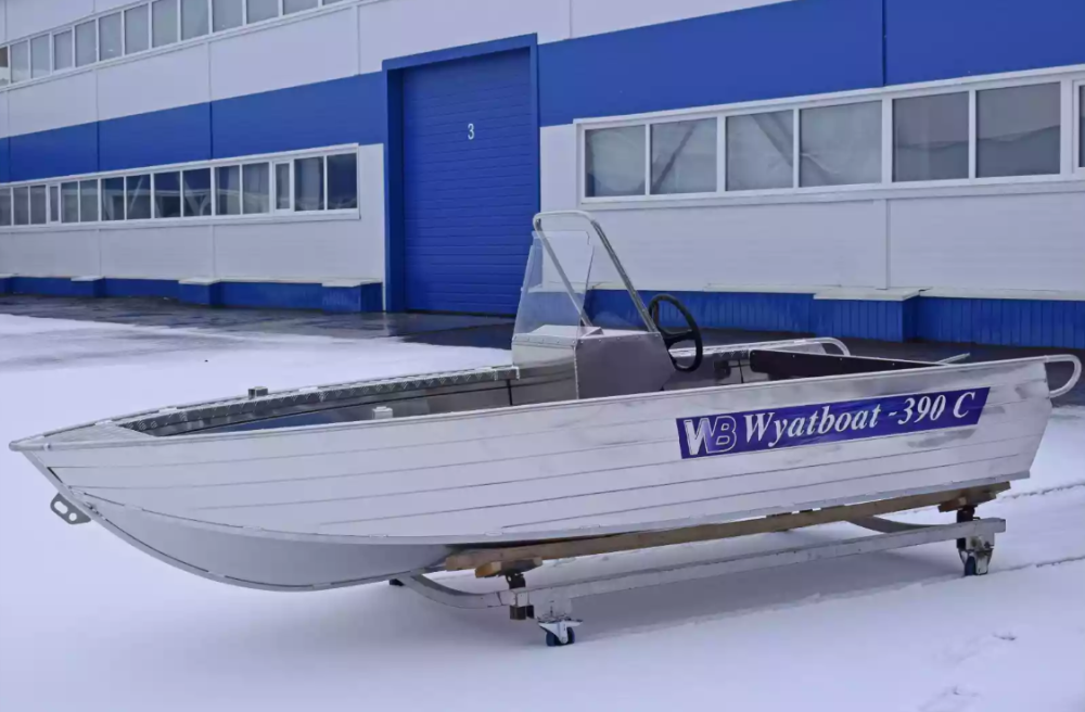 Алюминиевая лодка Wyatboat-390 C в Иваново