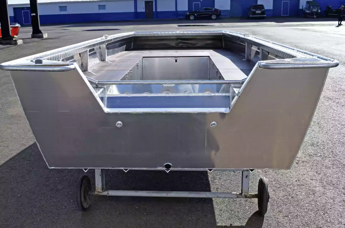 Алюминиевая лодка Wyatboat-490 Jonboat в Иваново
