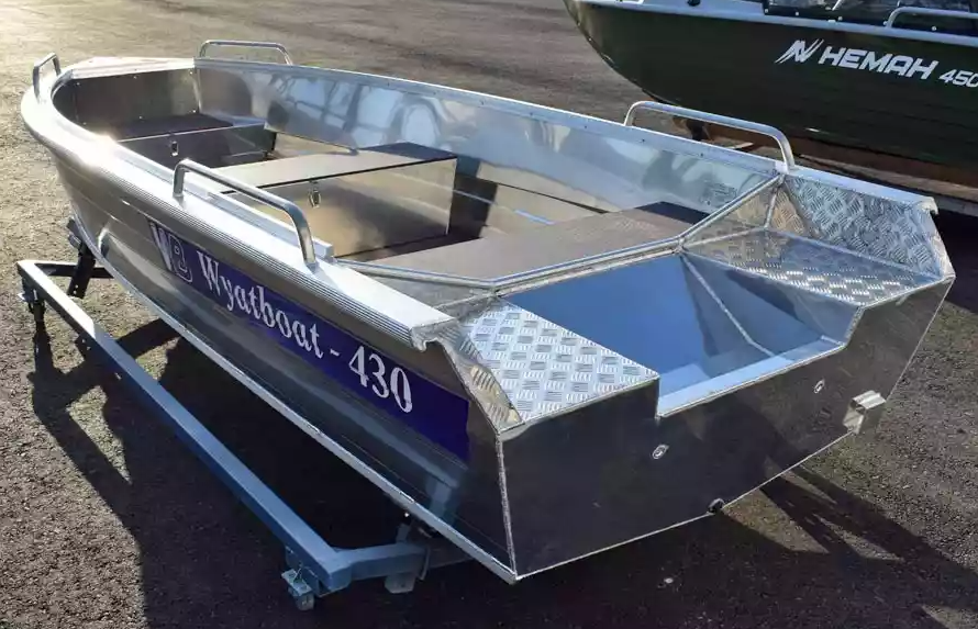 Алюминиевая лодка Wyatboat-430 Р в Иваново Алюминиевая лодка Wyatboat-430 Р в Иваново