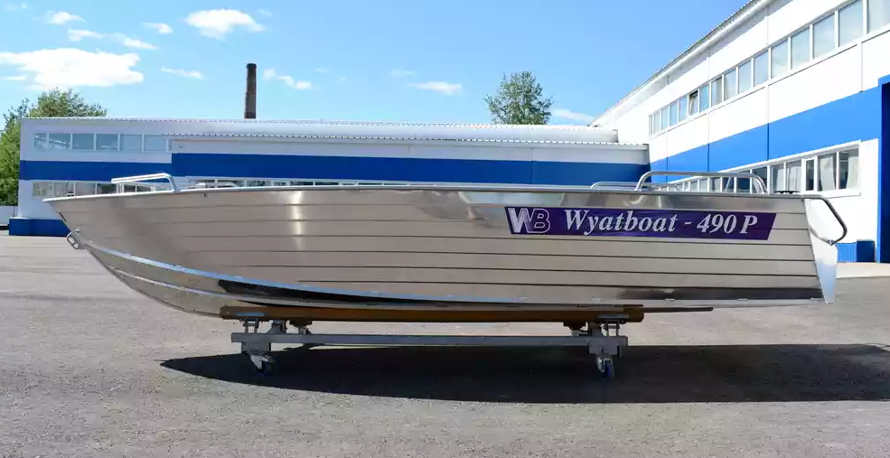 Алюминиевая лодка Wyatboat-490 P в Иваново