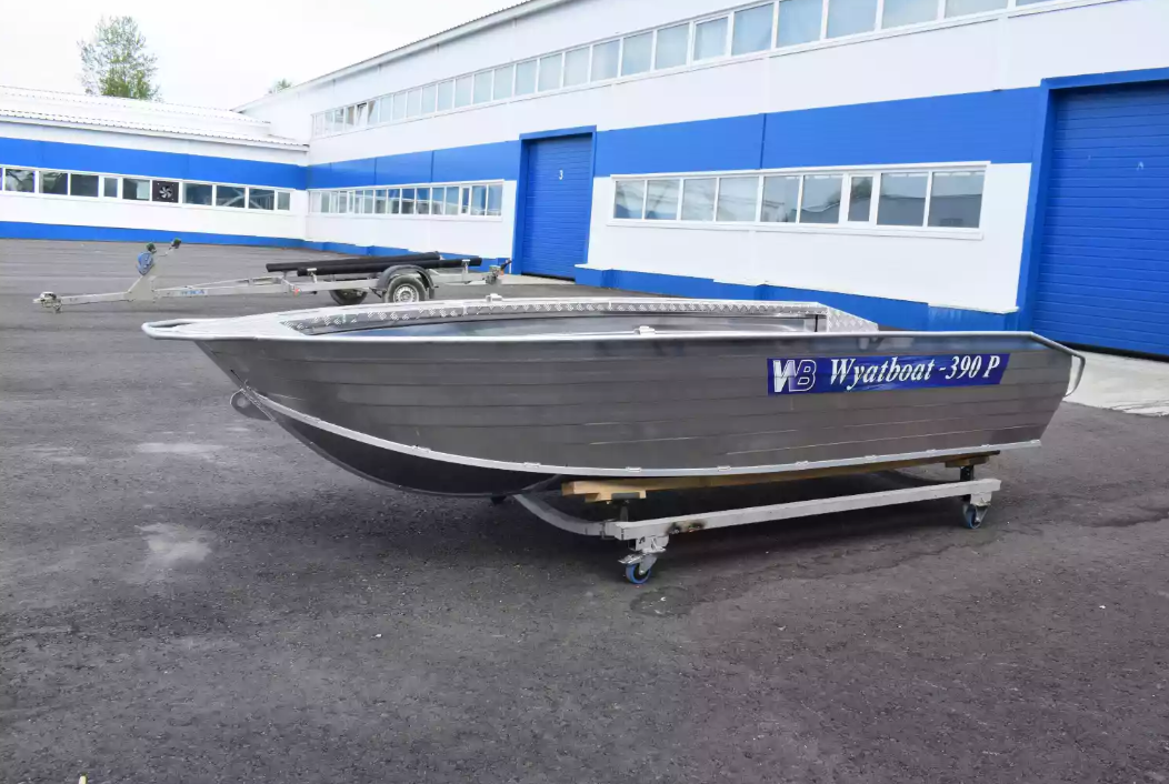 Алюминиевая лодка Wyatboat-390Р Увеличенный борт в Иваново