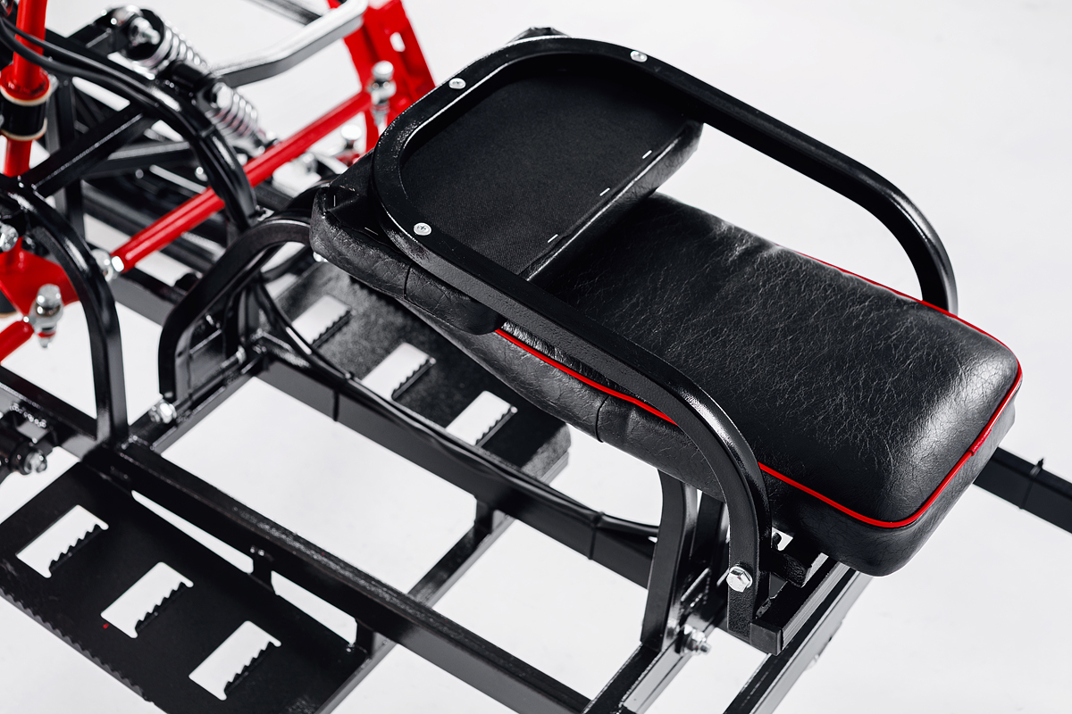 Лыжный модуль IKUDZO с подогревом ручек пластиковые лыжи в Иваново