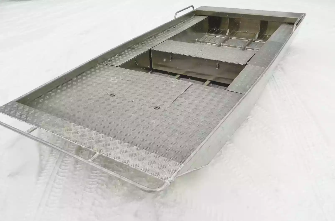 Алюминиевая лодка Wyatboat-390 Jonboat в Иваново