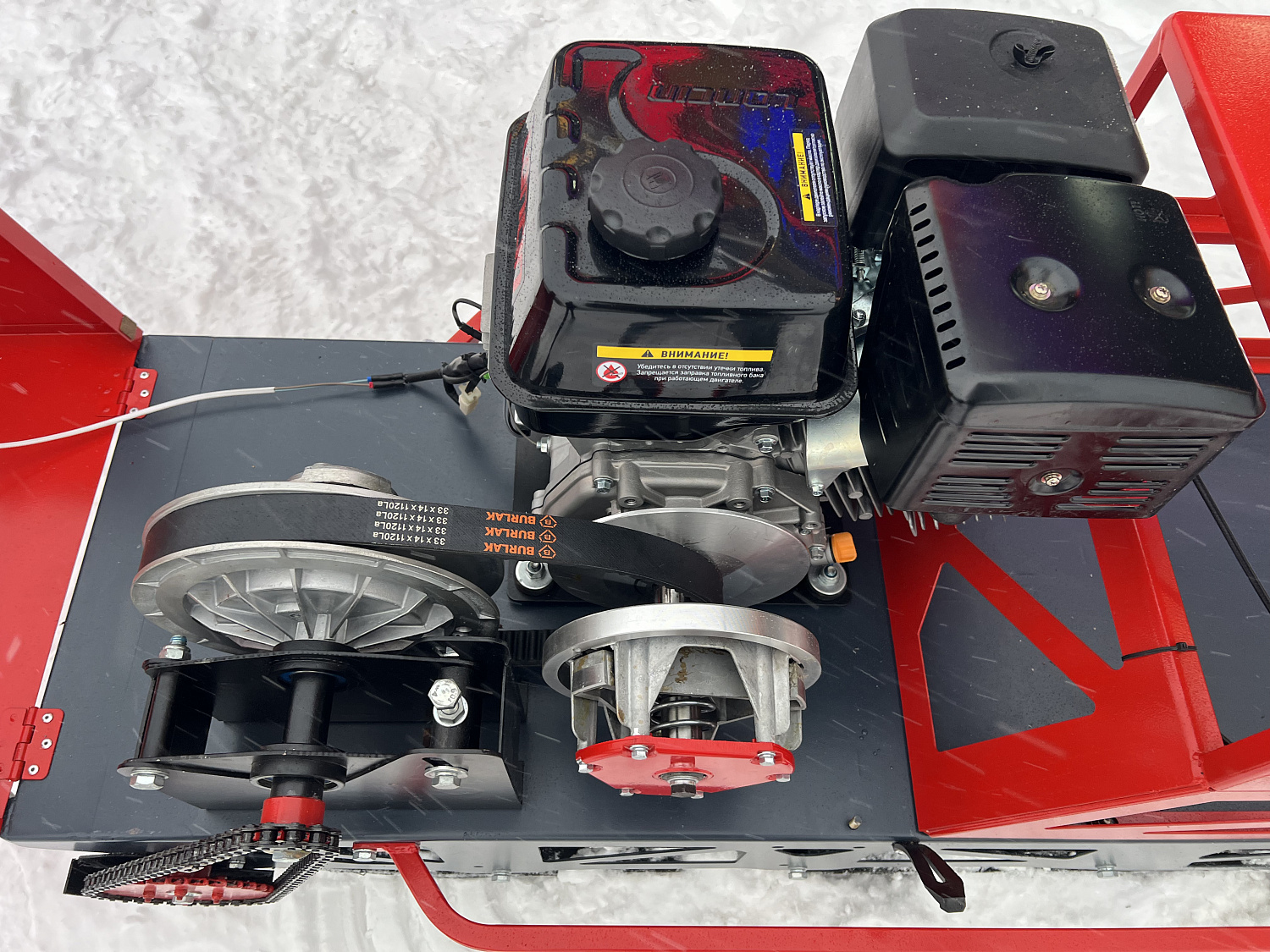 Мотобуксировщик EX-MOTO SNOWDOG S500 15л.с в Иваново