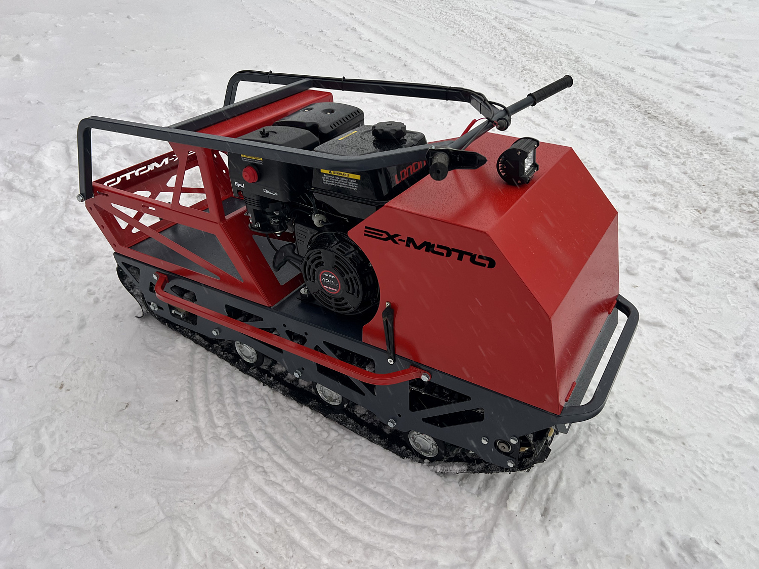 Мотобуксировщик EX-MOTO SNOWDOG S500 15л.с в Иваново