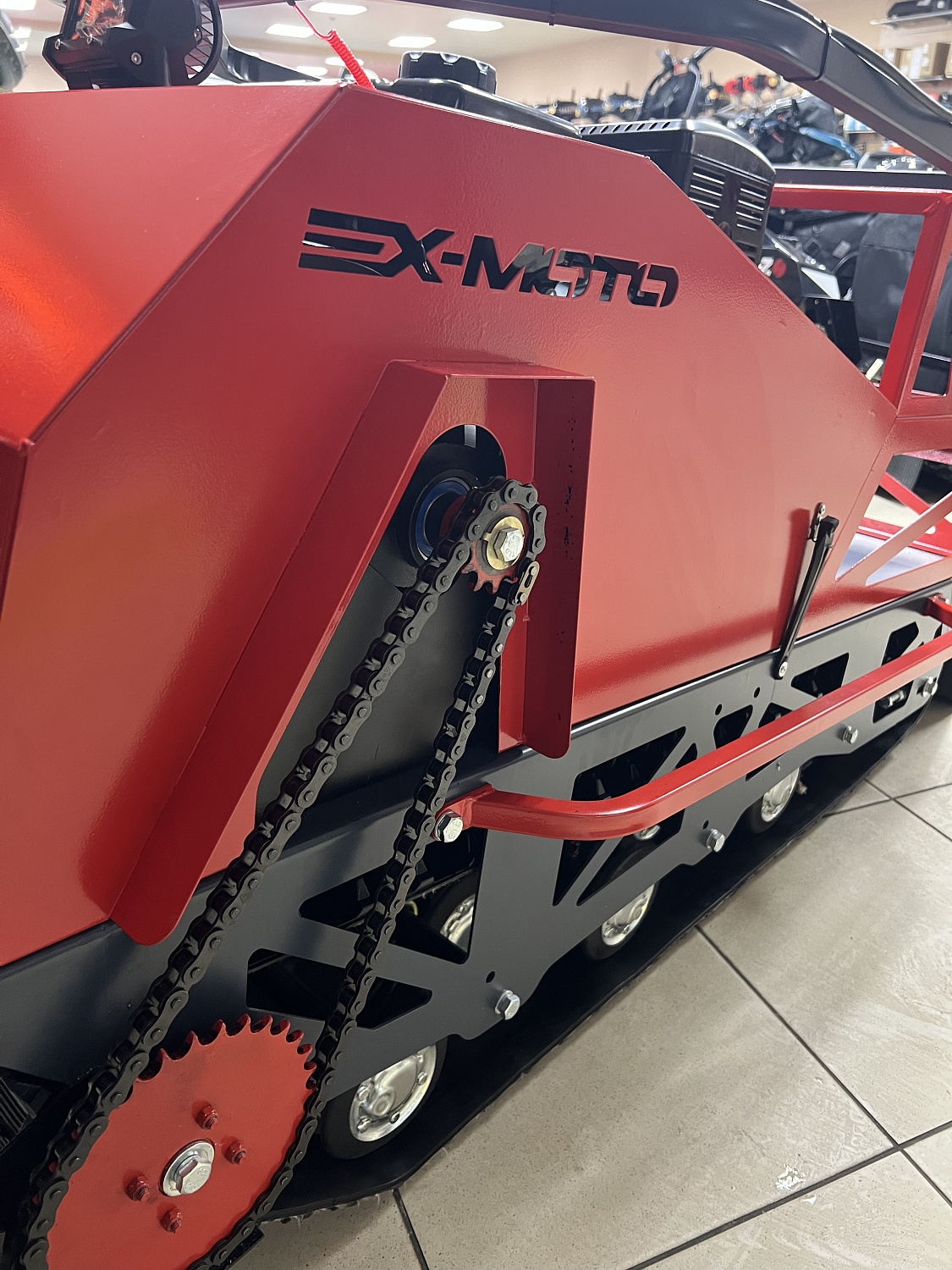 Мотобуксировщик EX-MOTO SNOWDOG S500 15л.с в Иваново