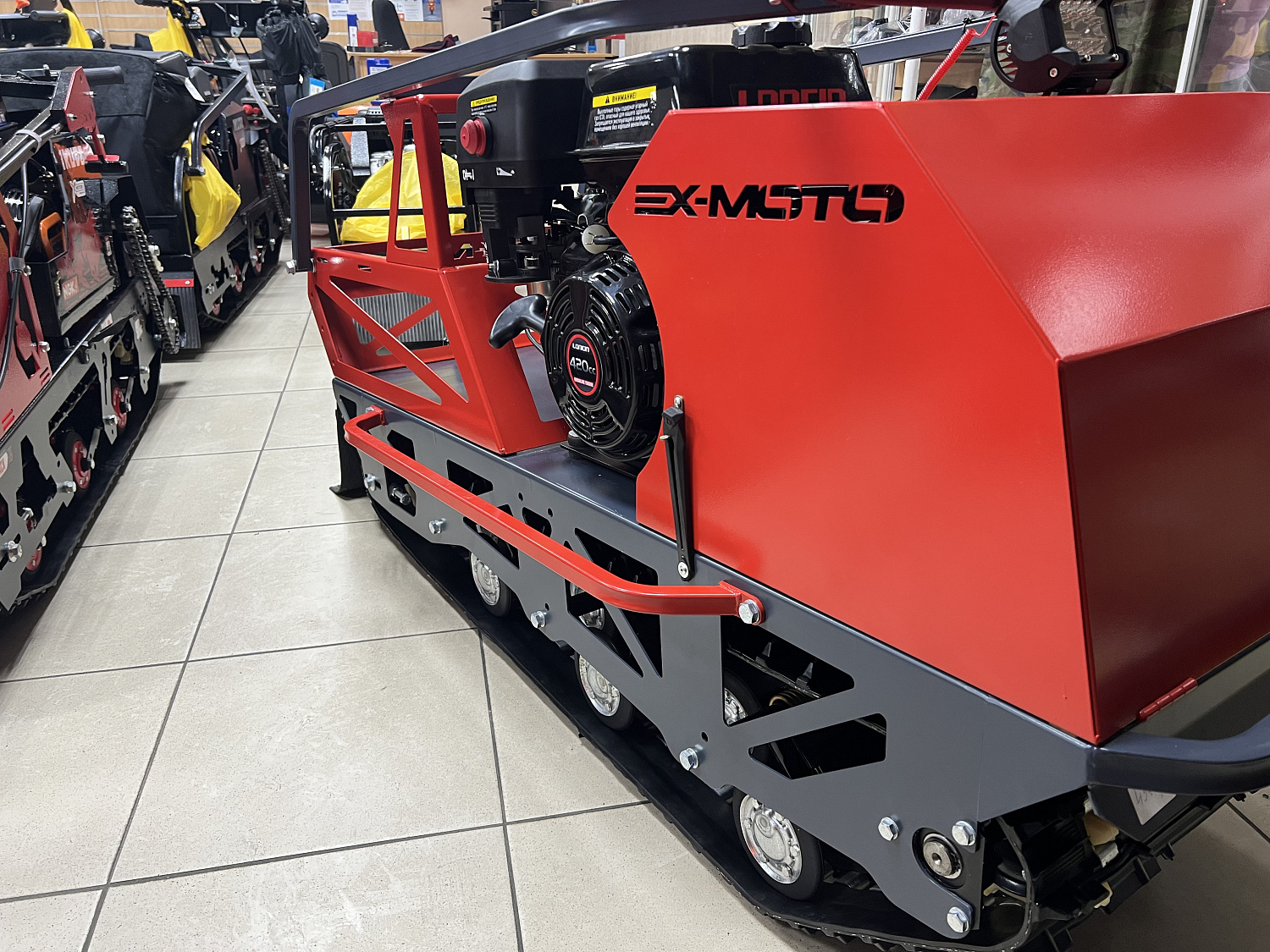 Мотобуксировщик EX-MOTO SNOWDOG S500 15л.с в Иваново