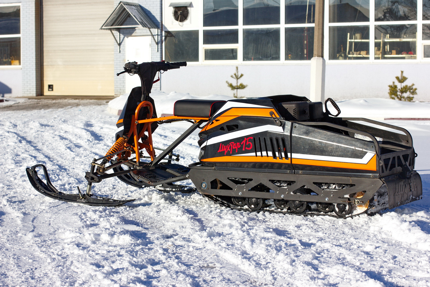 Мотобуксировщик IRBIS Мухтар 15 с лыжным модулем в комплекте в Иваново