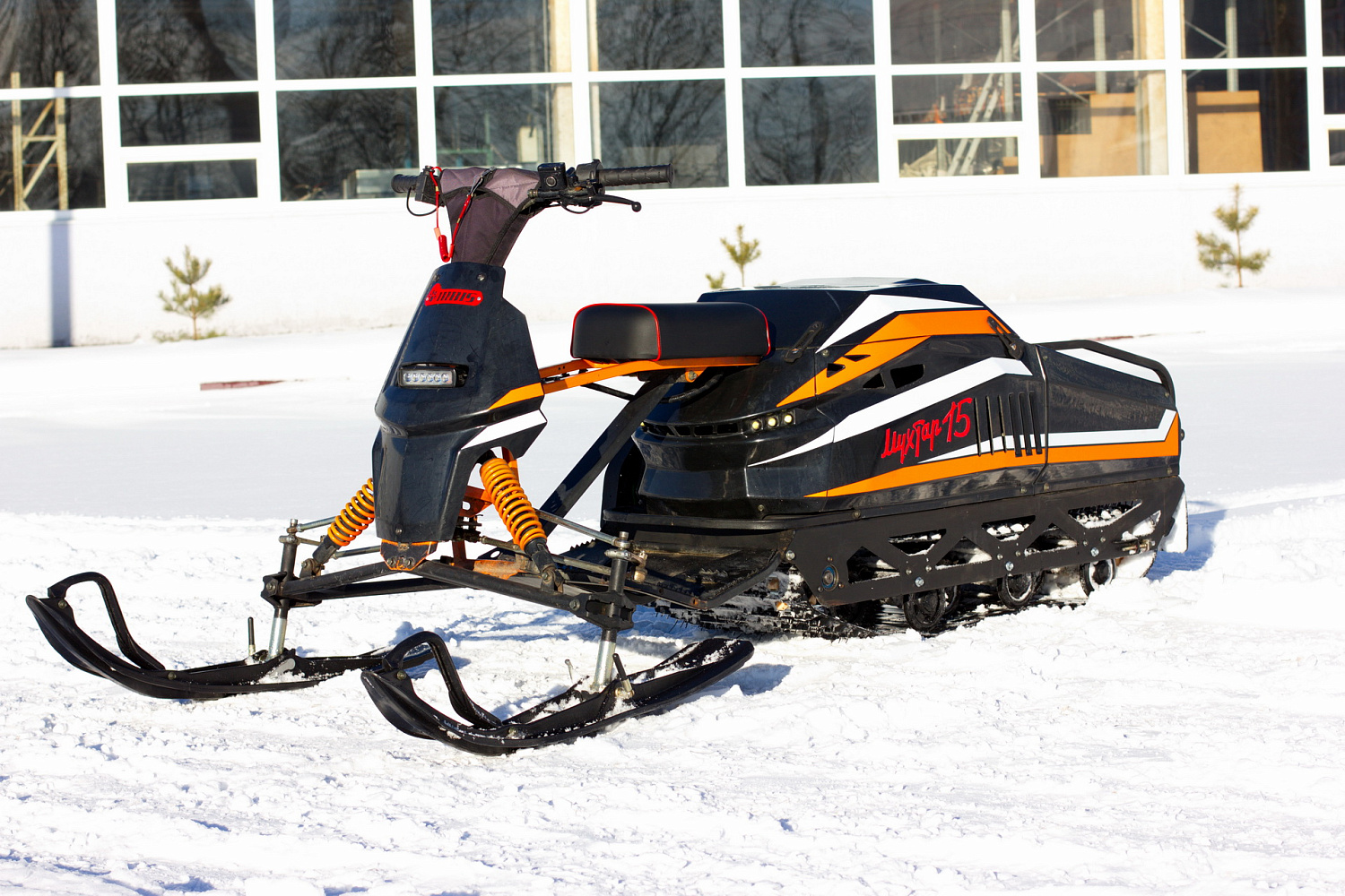 Мотобуксировщик IRBIS Мухтар 15 с лыжным модулем в комплекте в Иваново