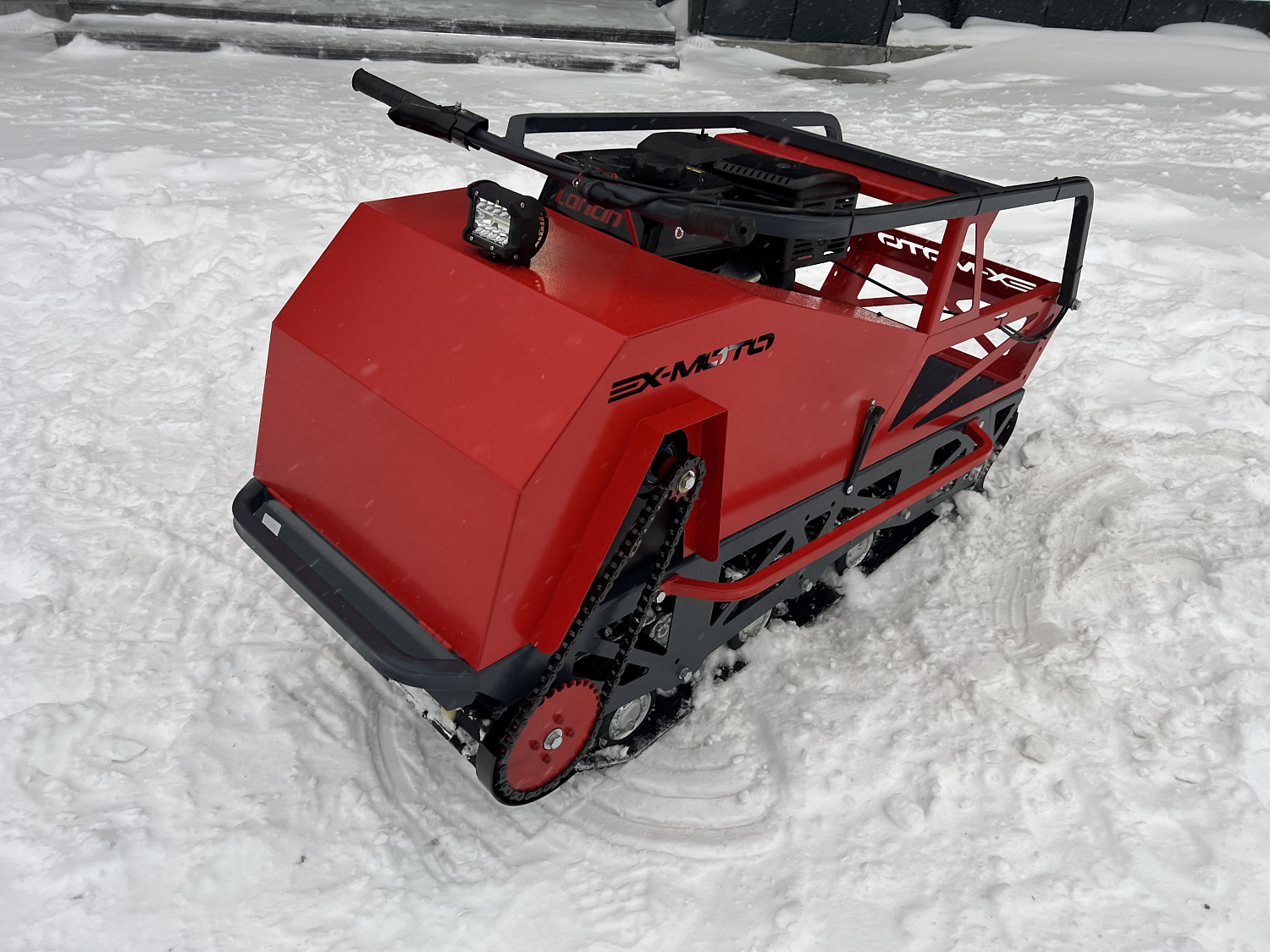 Мотобуксировщик EX-MOTO SNOWDOG S500 15л.с в Иваново